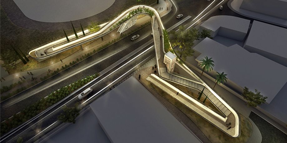 Pedestrian and  Cyclist Bridge, Paphos